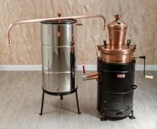 Gömbcsapos pálinkafőzők